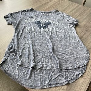 Disney Churros & Ice Cream High Low T-shirt Size L